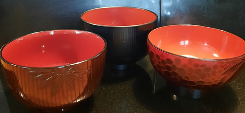 Three vintage japanese - ,