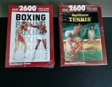 Atari Boxing and Tennis -