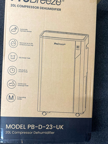 Probreeze 20l day compressor - 20l/day,