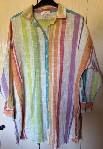 Next rainbow stripe button - next,