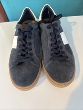 Men’s Dune London Size 9 Shoes , Brand New  Blue And White In Colour