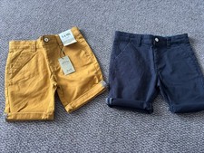 2x Boys Summer Shorts Age 5-6