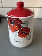 Rayware Poppy Sugar Jar and