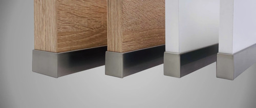 Cheek shoe brushed stainless - cheek,