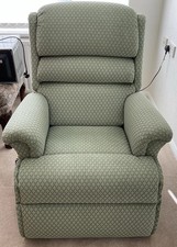 Professionally Cleaned SHERBORNE Comfi-sit Riser & Recliner Arm Chair. Neutral 