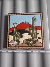 Hand Painted Spanish Tile -
