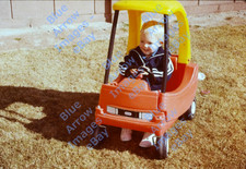 1986 35mm slide toddler - toddler, boy