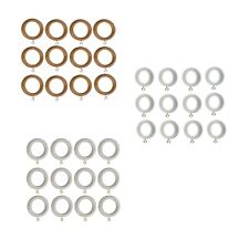 28mm Wooden Curtain Pole Rings, Wood Rings,