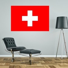 SWITZERLAND SWISS FLAG GIANT