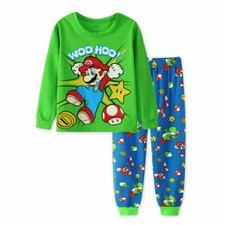 Boy Super Mario Pyjamas Kids
