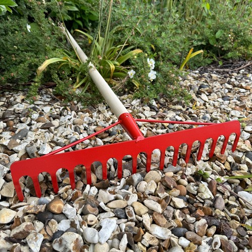 Garden rake steel hardened - steel,