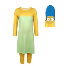 Tailored Simpsons Anime Cosplay Attire Parent-child Stage Performance Costume@