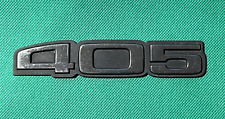PEUGEOT 405 - CAR BADGE / EMBLEM - 145 X 28  MM