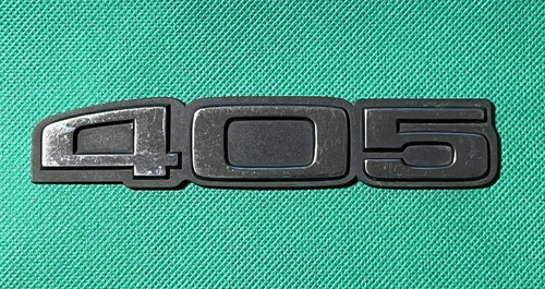 Peugeot 405 car emblem - 405,