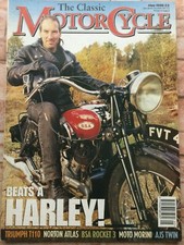 The Classic Motorcycle Magazine - May 1995 - Triumph T110, BSA Rocket 3, Morini