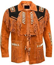 Men Western Cowboy Suede