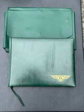 1996 Bentley Motors Brooklands Turbo R Motor Car Owners Handbook Manual
