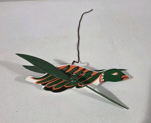 Vintage wooden folk - art, whirly