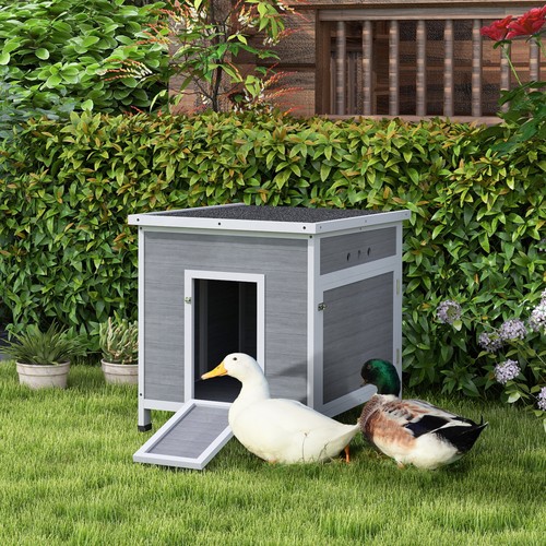 Pawhut wooden duck - duck, house
