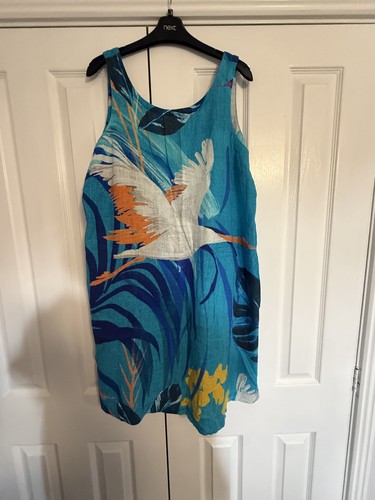 Next blue print summer linen - next,