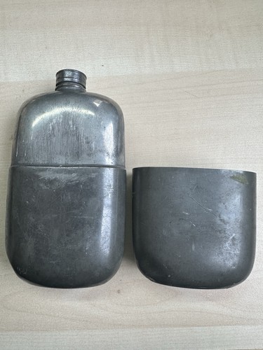 Antique military metal water - antique,