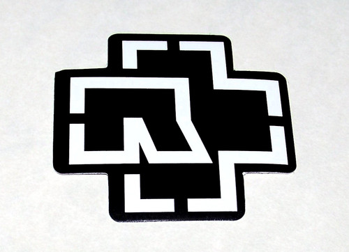 Rammstein logo cut - rammstein,