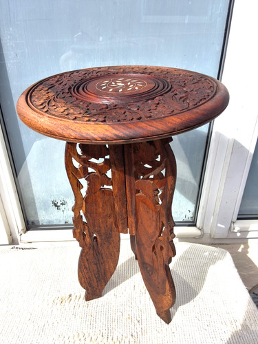 Vintage wooden hand - vintage, carved