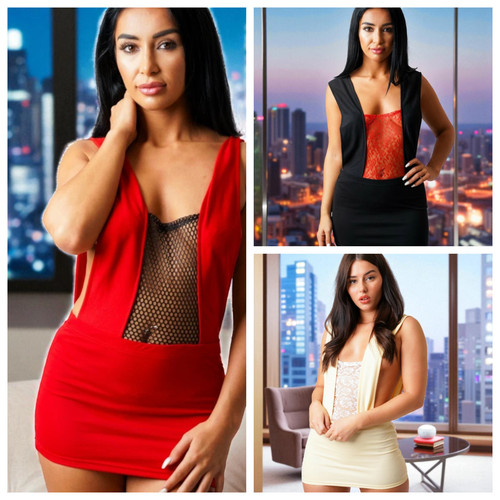 Front lace mini - front, v