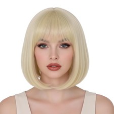 Blonde Bob Wig, Womens Wigs