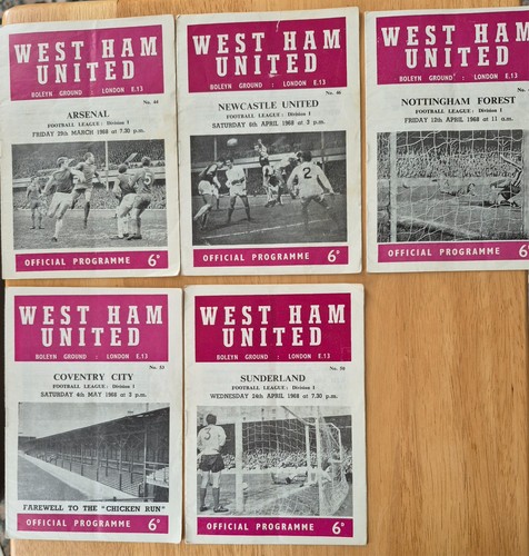 Assorted west ham - west,