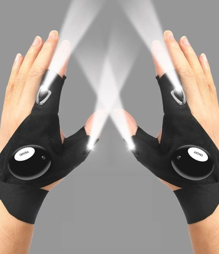 Led half finger - half,