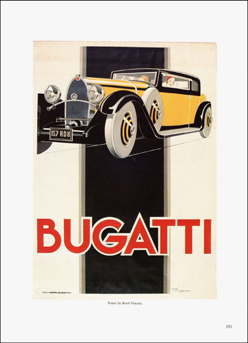 1981 vintage print bugatti - 1981,