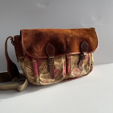 J & M Davidson leather canvas