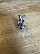 Genuine Pandora Silver Cute Giraffe charm