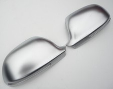 Matt pearl chrome silver wing