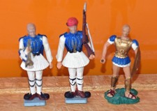 3 x Aohne Toy soldiers including Evzones