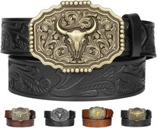 Leather Western Belts for
