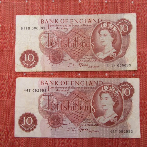 Bank england ten - of, (ten