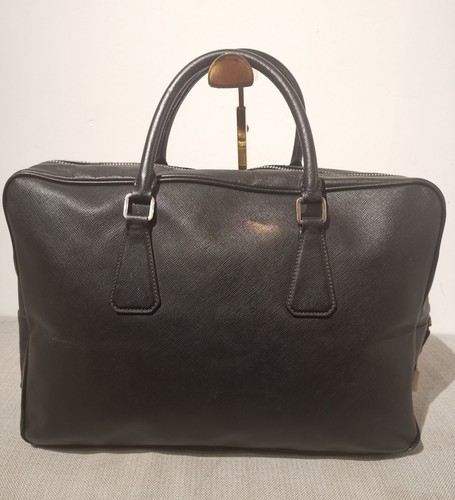 Prada vintage black leather - prada,