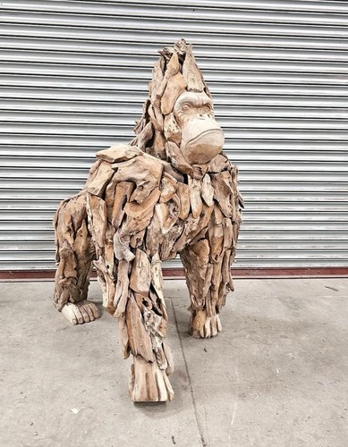 Driftwood teak life size - life,