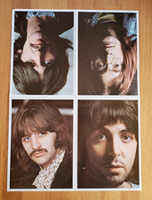 The Beatles White Album Set of 4 Portraits Photos Only PERFORATED SWBO-101 EX