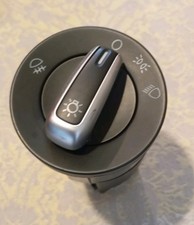 Genuine VW Bora Golf MK4 R32 Anniversary Headlight Switch chrome 