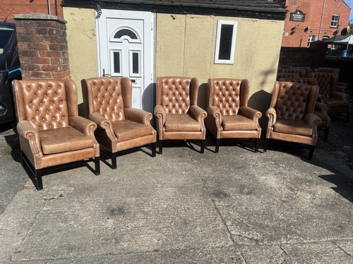 Chesterfield queen anne chairs - chesterfield,