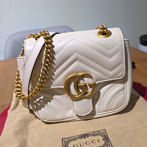 Gucci marmont leather - gucci,