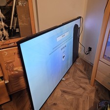 Samsung 75 Inch Screen Damaged Spares Repairs, but Still Working.