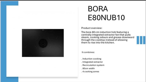 Bora venting hob - bora,