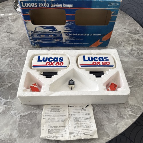 Lucas dx80 spot fog driving - dx80,