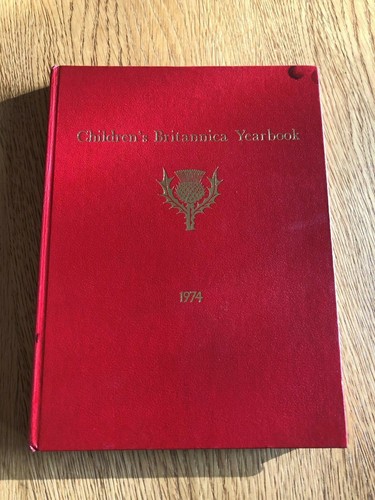 Children britannica yearbook - children's,