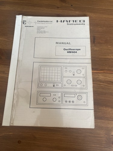 Hameg oscilloscope hm604 - oscilloscope,