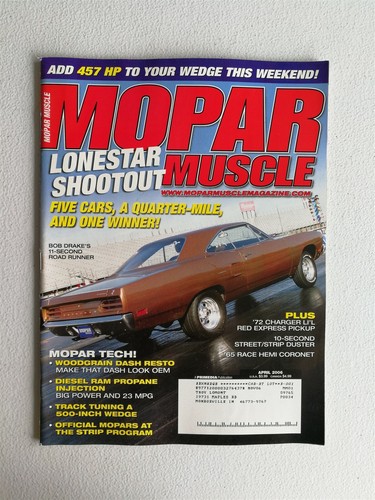 Mopar muscle magazine april - mopar,